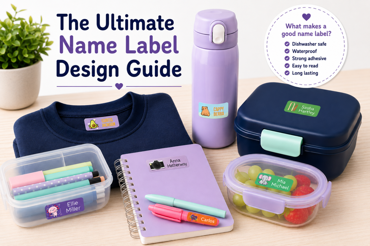 The Ultimate Name Label Design Guide